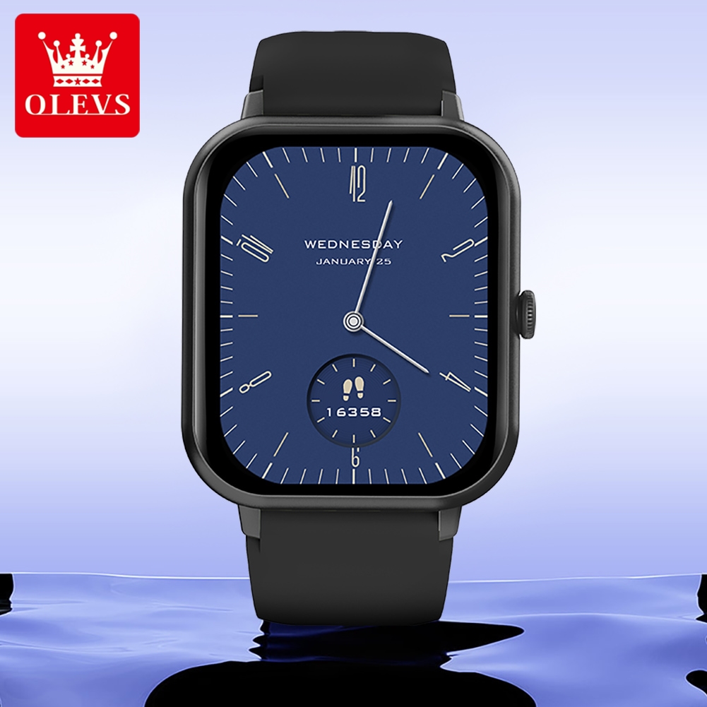 Smartwatch Health Watches - OLEVS 시계 스포츠 다국어 전자 시계