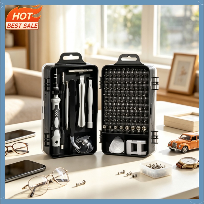Watchmaker Screwdriver - 115 in 1 전문 정밀 드라이버