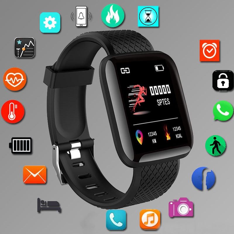 Smartwatch Watches For Mens - 스포츠 Smartwatch 피트니스 팔찌 음악 제어