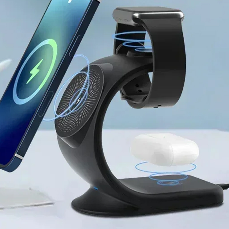 Smartwatch Watches For Iphone - 마그네틱 무선 충전기 3 in 1