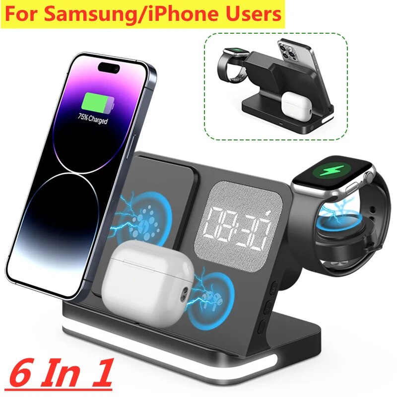 Smartwatch Watches For Iphone - 무선 충전기 스탠드, 아이폰 15, 14,