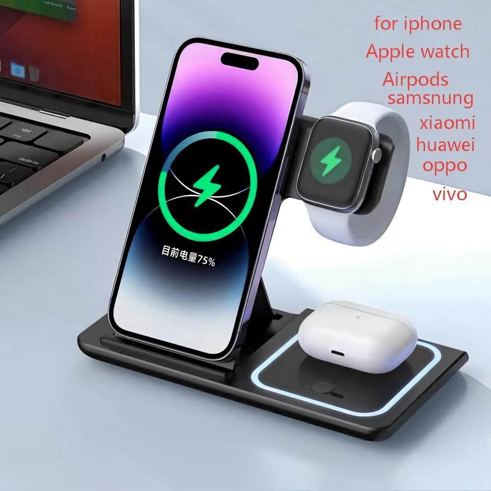 Smartwatch Phone Watches - 무선 충전기 홀더 스탠드 3 in
