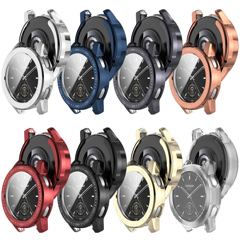 Smartwatch Watches Xiaomi - 샤오미 워치 S3용 새 풀커버 TPU
