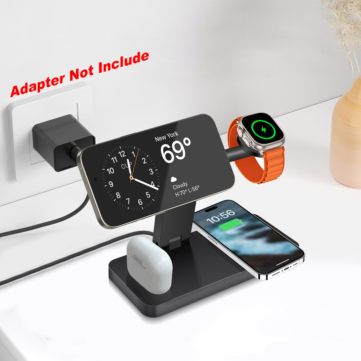 Smartwatch Watches For Iphone - 아이폰 17/16/15/14/13 프로 맥스용 4 in