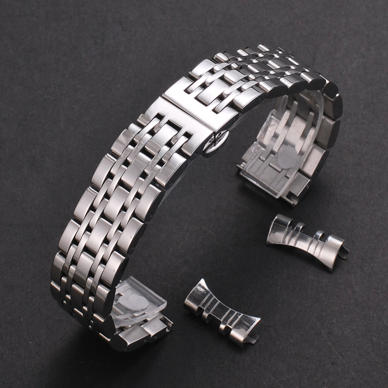 Tissot Watches Smartwatch - 솔리드 스테인레스 스틸 시계 밴드 20mm