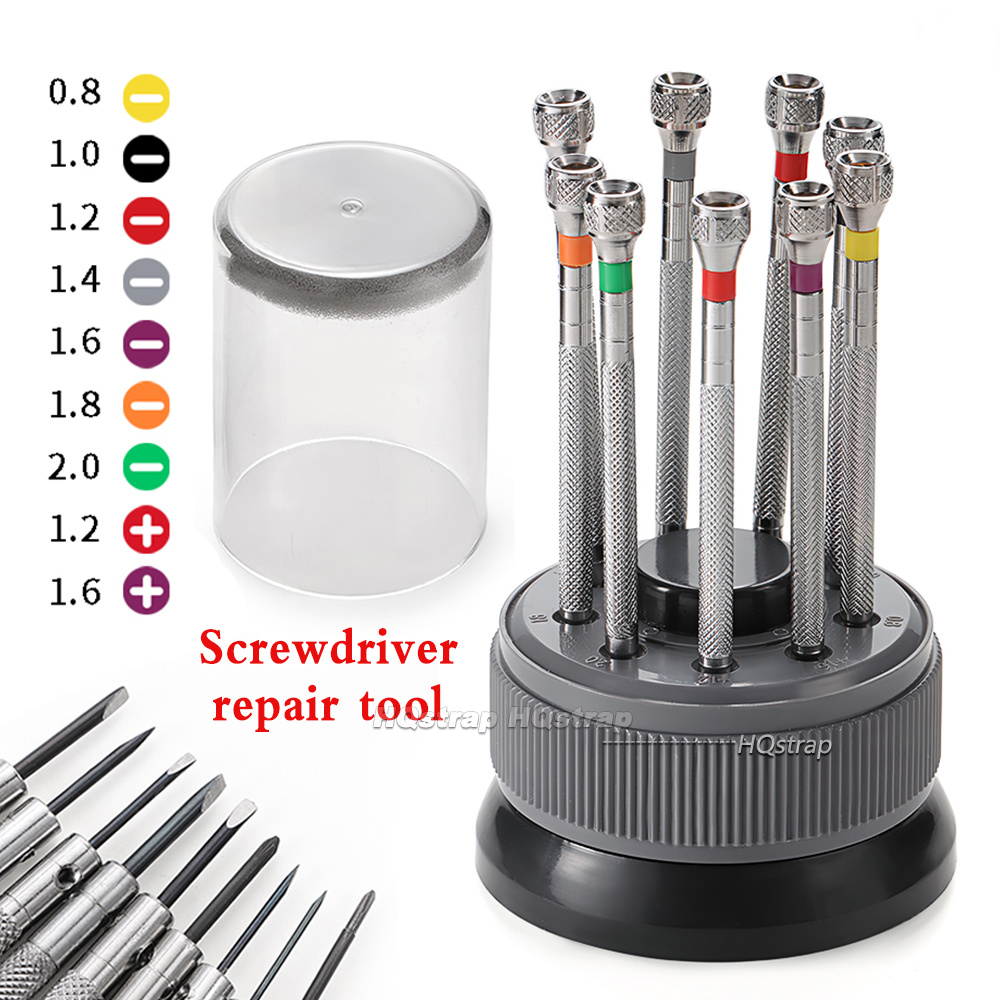 Watchmaker Screwdriver - 9 PCS 스크루드라이버 시계 수리 도구