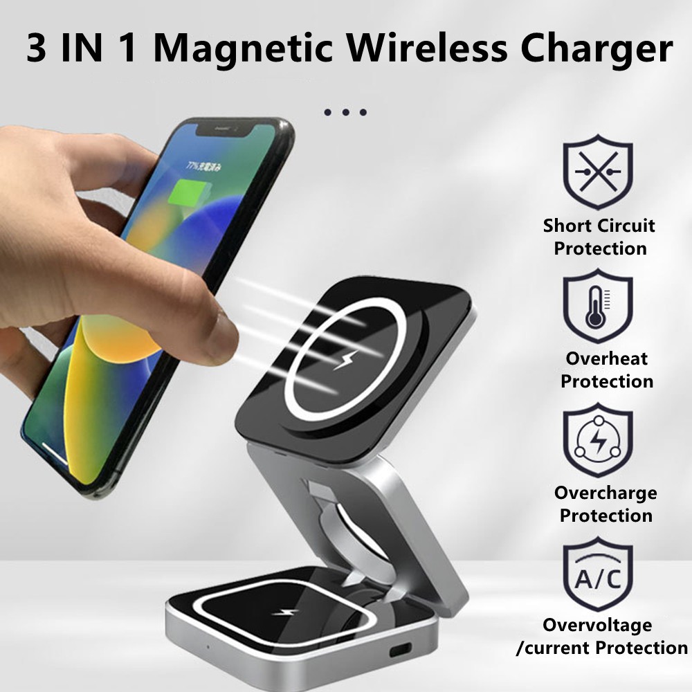 Smartwatch Watches For Iphone - 접이식 자기 무선 충전기 Samsung S25
