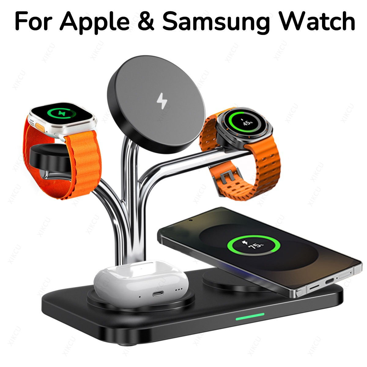 Smartwatch Phone Watches - 5 IN 1 마그네틱 무선 충전기