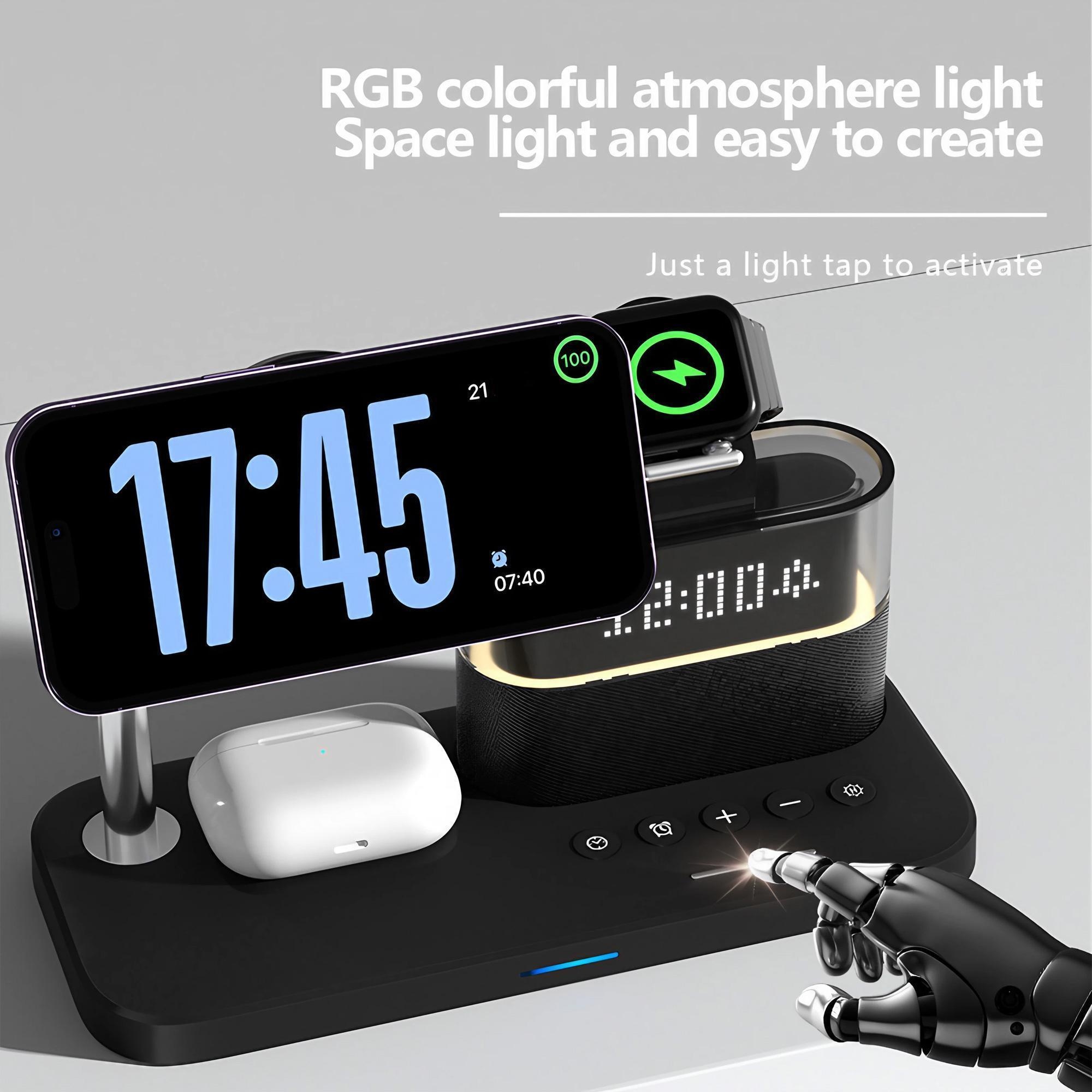 마그네틱 무선 충전 스테이션 (아이폰 12, 13, 1 - Smartwatch Phone Watches 리뷰 및 가격