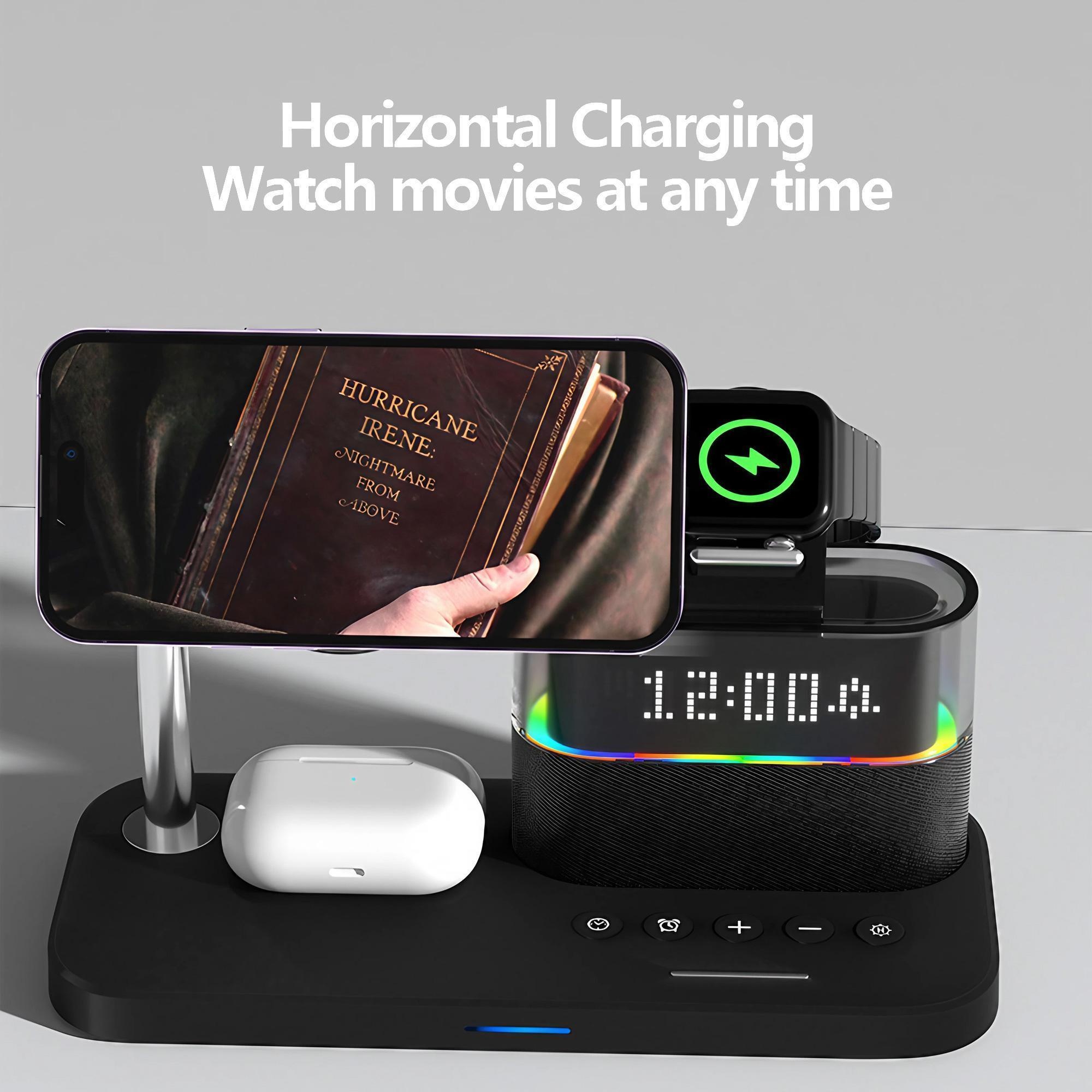 마그네틱 무선 충전 스테이션 (아이폰 12, 13, 1 - Smartwatch Phone Watches 리뷰 및 가격