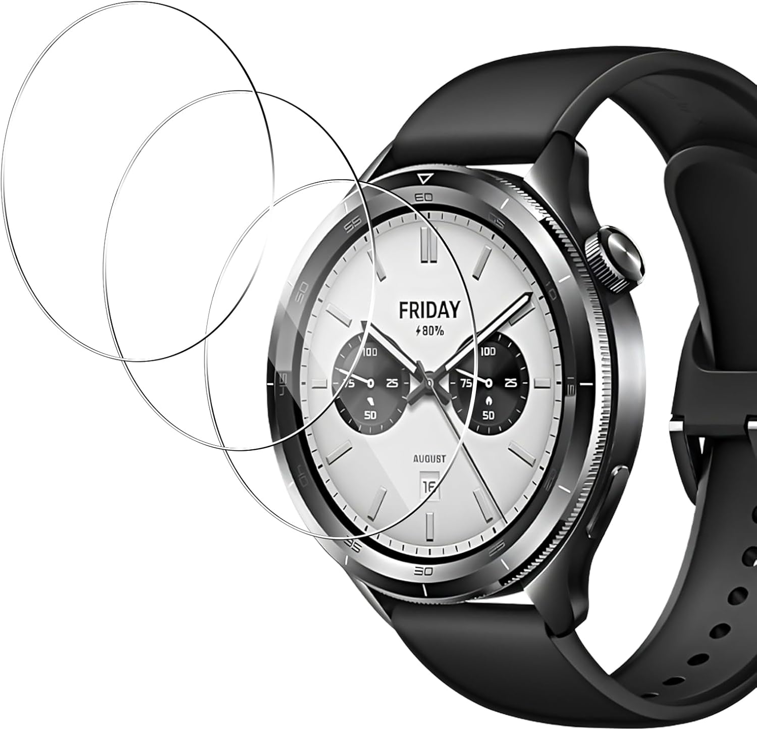 3PCS 강화 유리 Smartwatch 화면 보호기 X - Smartwatch Watches Xiaomi 리뷰 및 가격