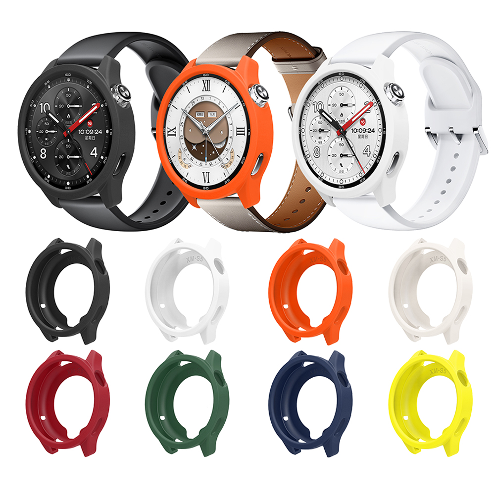 Xiaomi Watch S5 용 보호 케이스 커버 MI - Smartwatch Watches Xiaomi 리뷰 및 가격