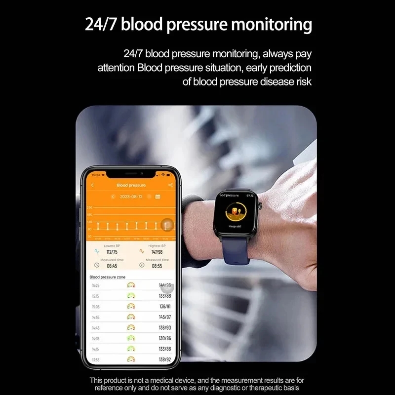 2025 새로운 ECG + PPG 모니터링 스마트 워치 - Smartwatch Health Watches 리뷰 및 가격
