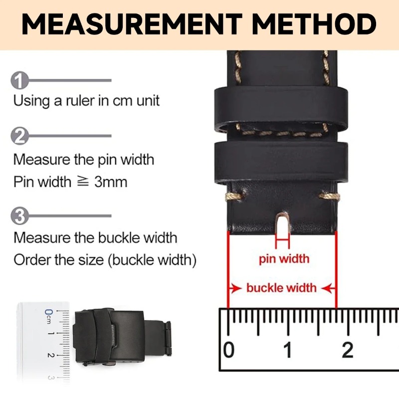 316L 솔리드 스테인레스 스틸 버클 16mm 24mm - Replacement Watch Bracelet 리뷰 및 가격