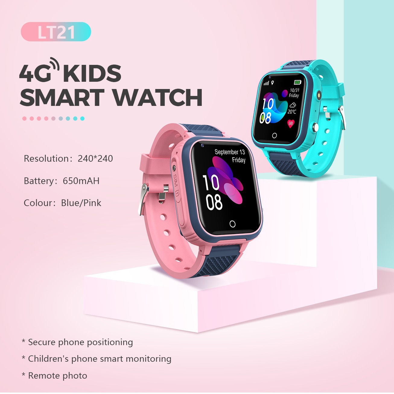 어린이 스마트워치 카메라 모니터 트래커 위치 전화 시계 - Smartwatch Phone Watches 리뷰 및 가격