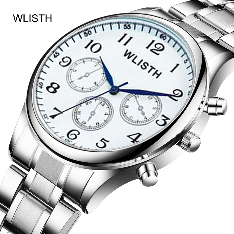 남성용 최고 브랜드 남성용 시계 쿼츠 손목시계 크로노그 - Smartwatch Watches Brands For Men 리뷰 및 가격