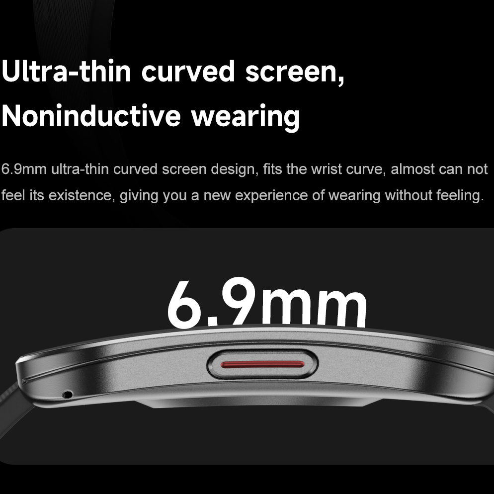 Amoled 초박형 곡선 방수 Smartwatch 여성 - Smartwatch Health Watches 리뷰 및 가격