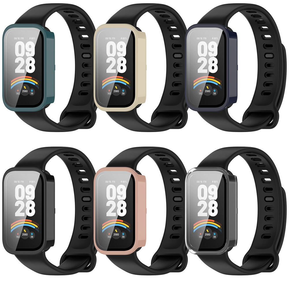 Xiaomi 스마트 밴드 9 용 강화 유리 + 케이스  - Smartwatch Redmi Watches 리뷰 및 가격