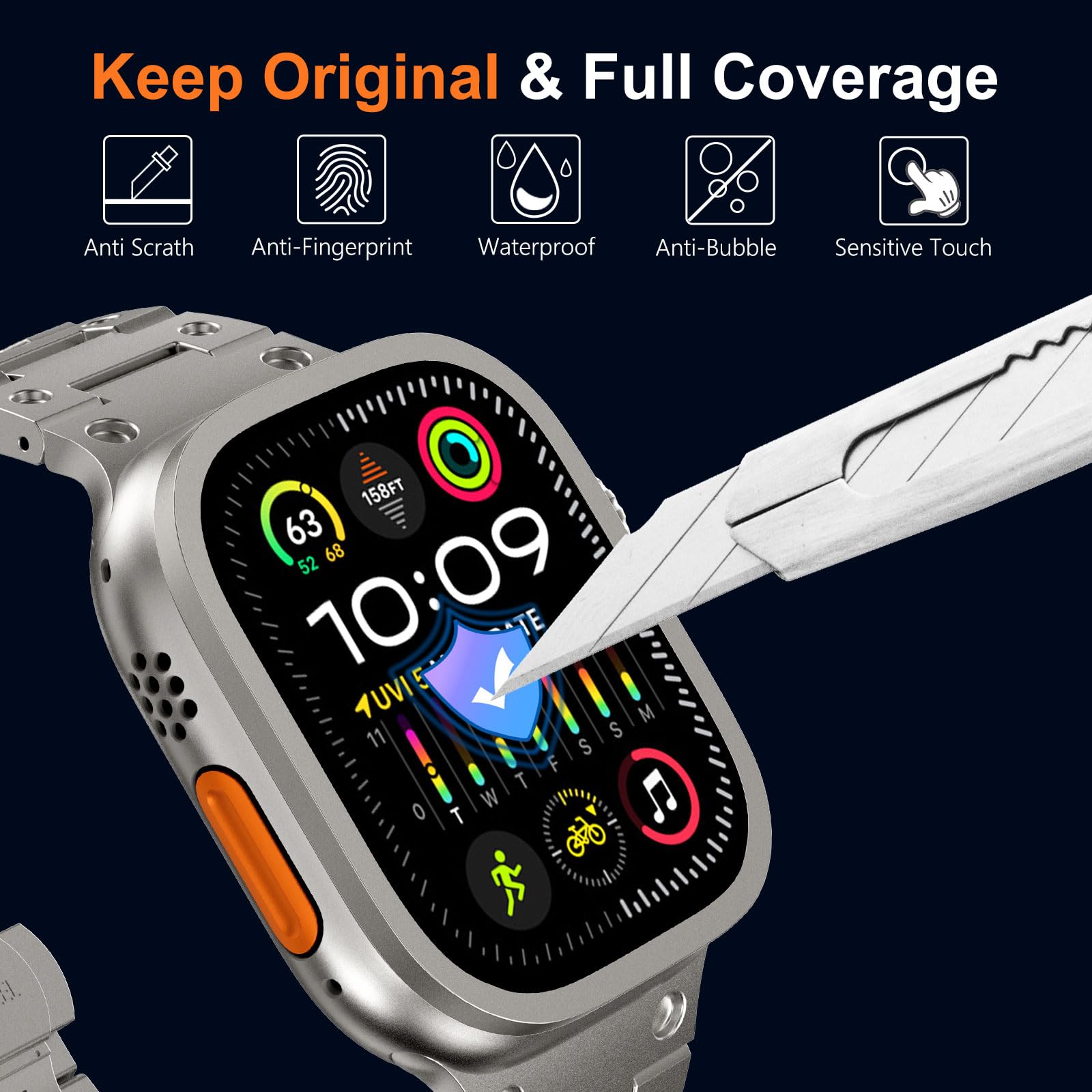 Apple Watch Ultra 49mm 티타늄 금속  - Smartwatch Watches For Mens 리뷰 및 가격