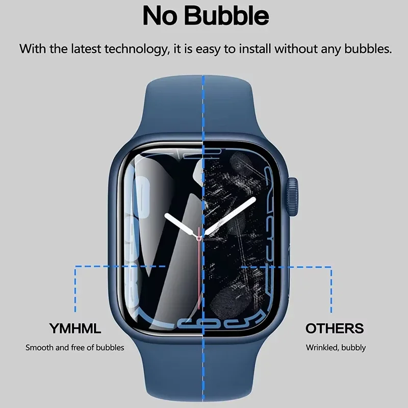 Apple Watch 용 보호 필름 44mm 45mm  - Smart Watch Screen Protector 리뷰 및 가격