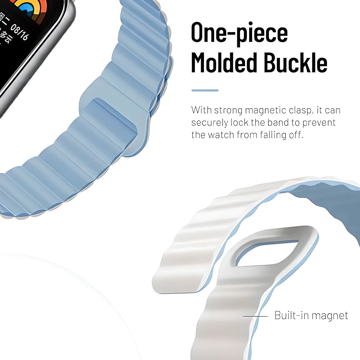 레드미 워치용 실리콘 마그네틱 스트랩, 교체용 스마트  - Smartwatch Redmi Watches 리뷰 및 가격