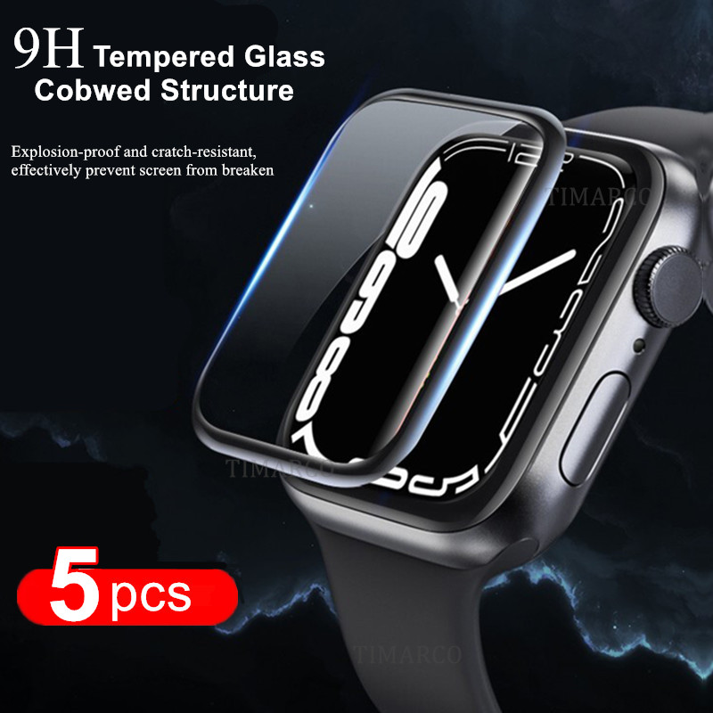 애플 워치용 스크린 보호대, 완전 강화 필름, 유리 아 - Smart Watch Screen Protector 리뷰 및 가격