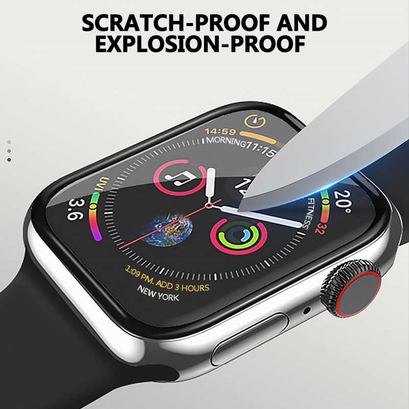 애플 워치용 스크린 보호대, 완전 강화 필름, 유리 아 - Smart Watch Screen Protector 리뷰 및 가격
