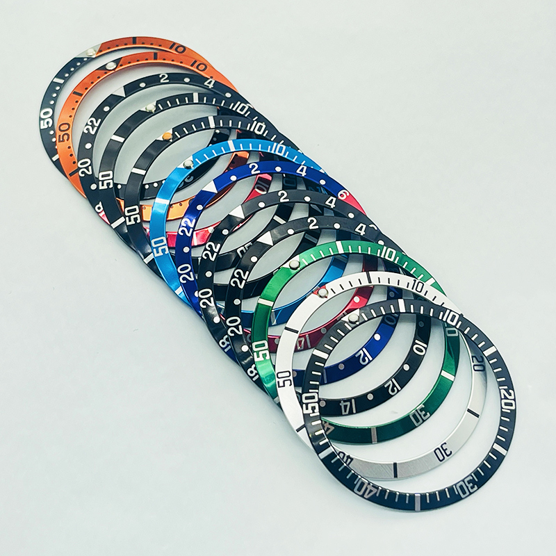 36.5mm 곡선 알루미늄 시계 베젤 인서트 NH35  - Watch Bezel Insert 리뷰 및 가격