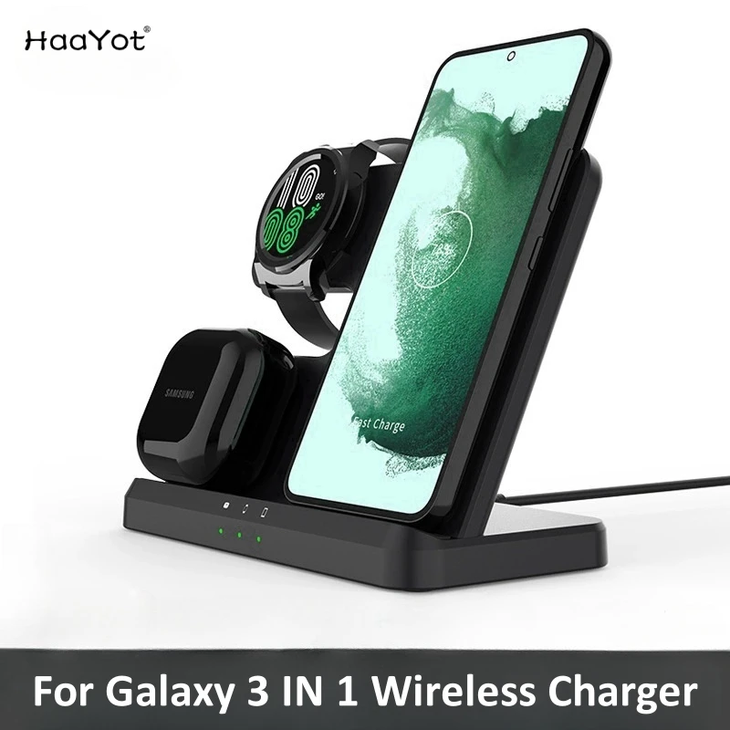 삼성 갤럭시 워치, 버즈, 휴대폰용 3 in 1 충전기 - Smartwatch Phone Watches 리뷰 및 가격