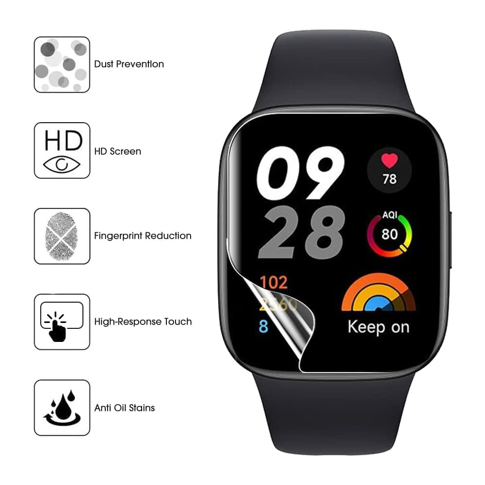 3/6pcs Redmi Watch 3 Active/Re - Smart Watch Screen Protector 리뷰 및 가격