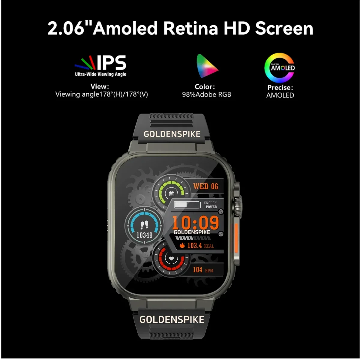 Ai3 스마트워치: 2.2인치 448*528 AMOLE - Smartwatch Health Watches 리뷰 및 가격