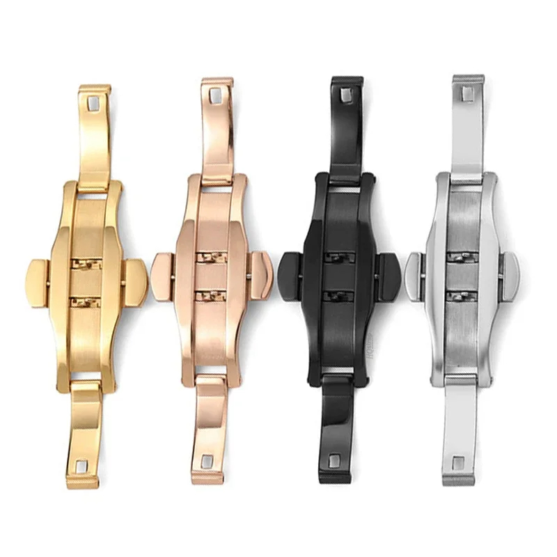 세련된 스테인레스 스틸 버클 시계줄 버튼 버터플라이 클 - Replacement Watch Bracelet 리뷰 및 가격