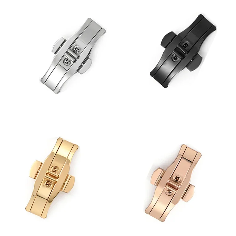 세련된 스테인레스 스틸 버클 시계줄 버튼 버터플라이 클 - Replacement Watch Bracelet 리뷰 및 가격