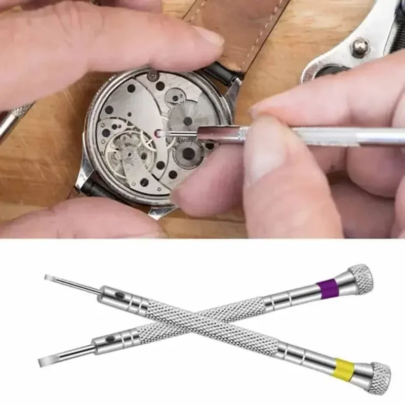 시계 수리를위한 5 개/대 0.8-1.6mm 강철 스크 - Watchmaker Screwdriver 리뷰 및 가격