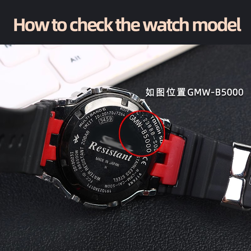 CASIO G-SHOCK GMW-B5000 GM-B21 - Replacement Watch Bracelet 리뷰 및 가격