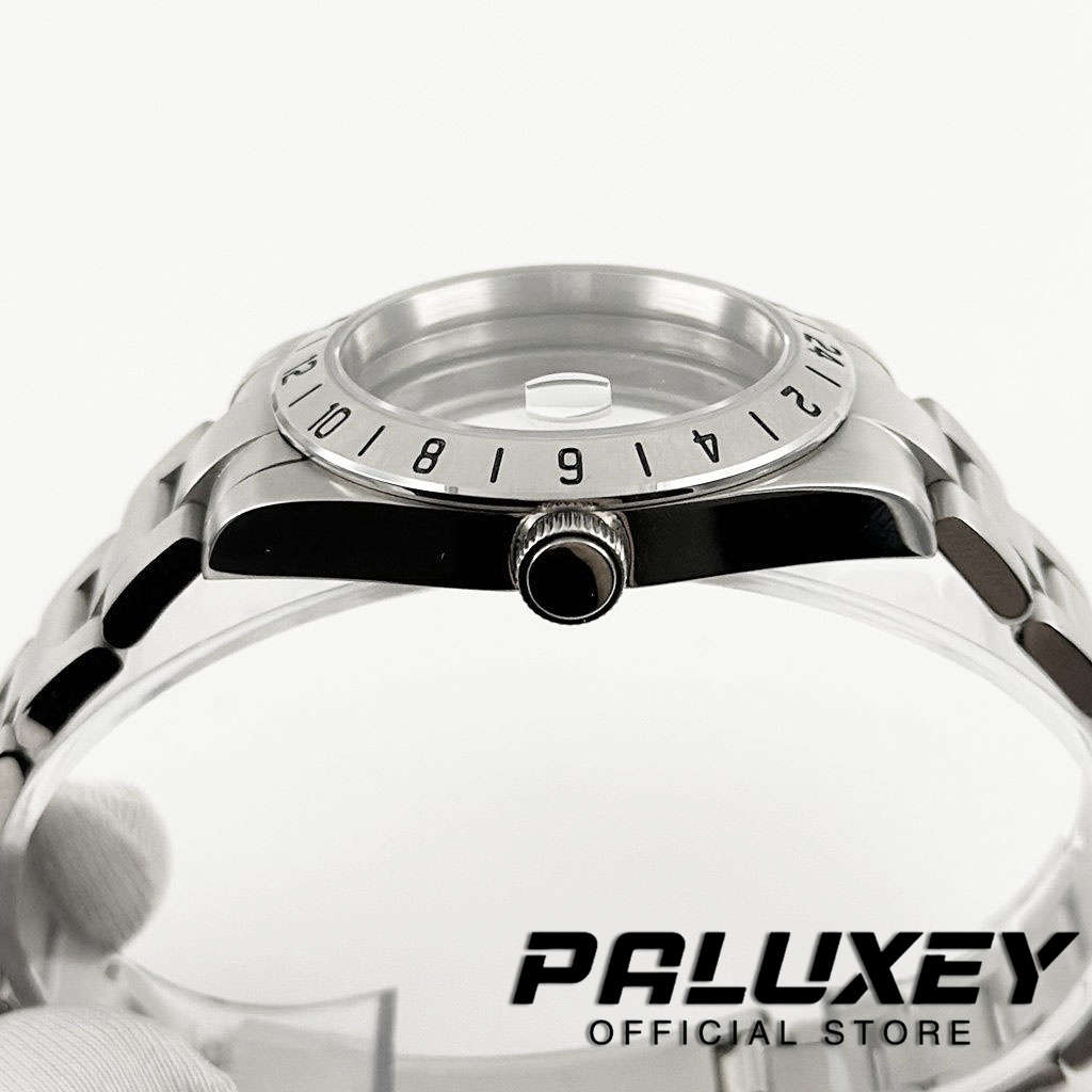 NH35 39mm 베이 시리즈 24시간 GMT 스틸 베 - Watch Bezel Insert 리뷰 및 가격