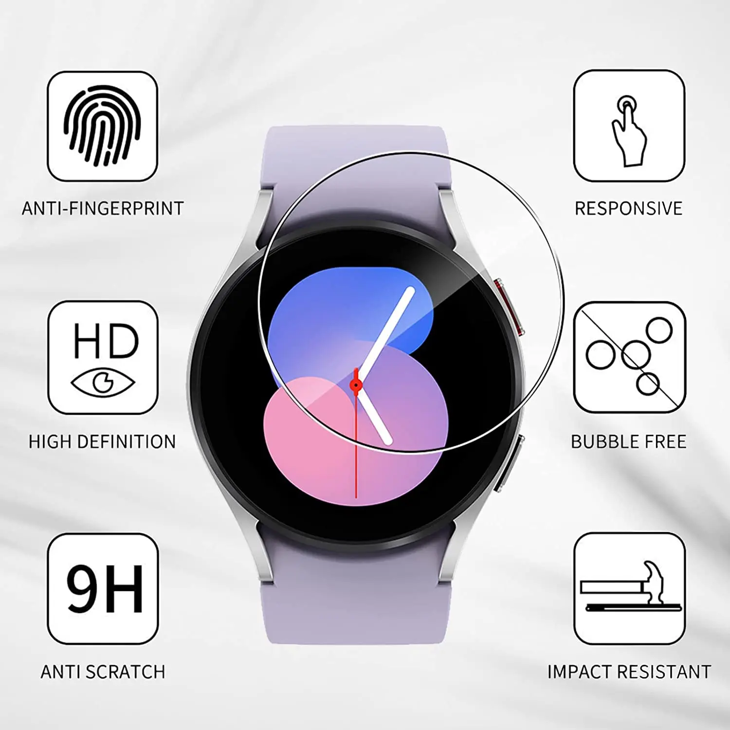 삼성 갤럭시 워치 6 5 4 40MM 44mm 클래식  - Smart Watch Screen Protector 리뷰 및 가격
