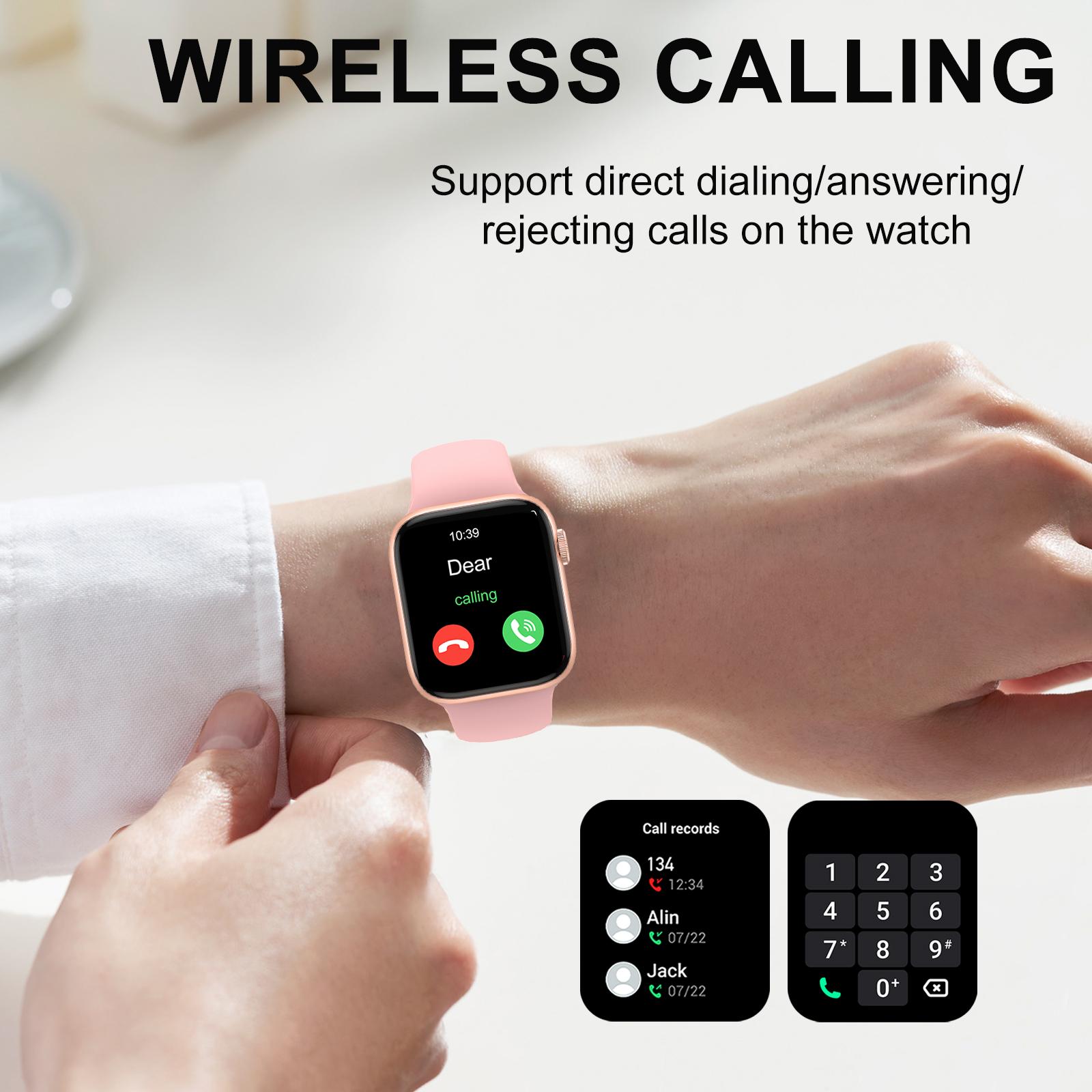 스마트 워치, 무선 통화/다이얼링, 멀티 스포츠 모드, - Smartwatch Iphone Watches For Women 리뷰 및 가격