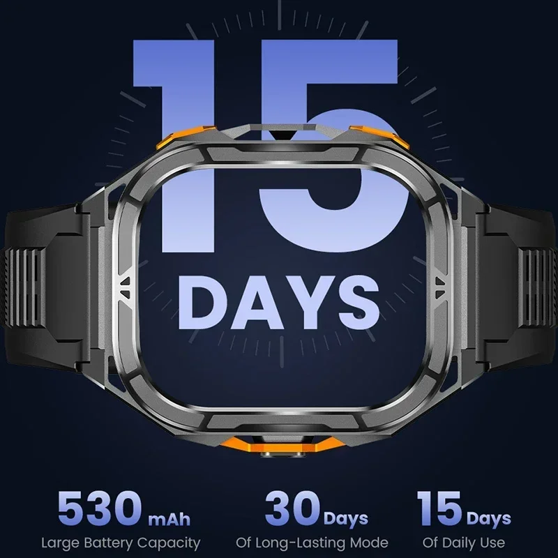 럭셔리 AMOLED 스마트워치, 실제 GPS 탑재, 5 - Smartwatch Health Watches 리뷰 및 가격