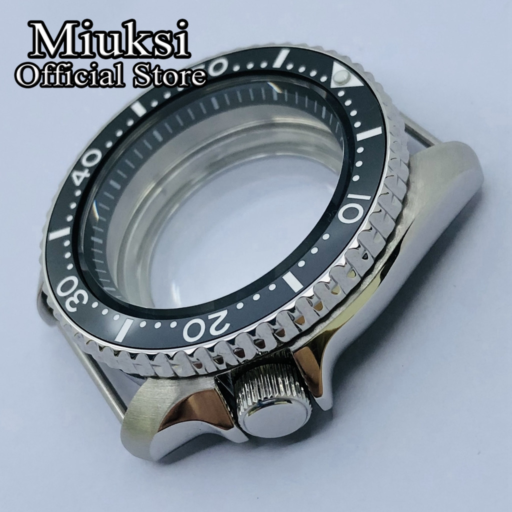 Miuksi 42mm 실버 무균 시계 케이스 세라믹 베 - Watch Bezel Insert 리뷰 및 가격