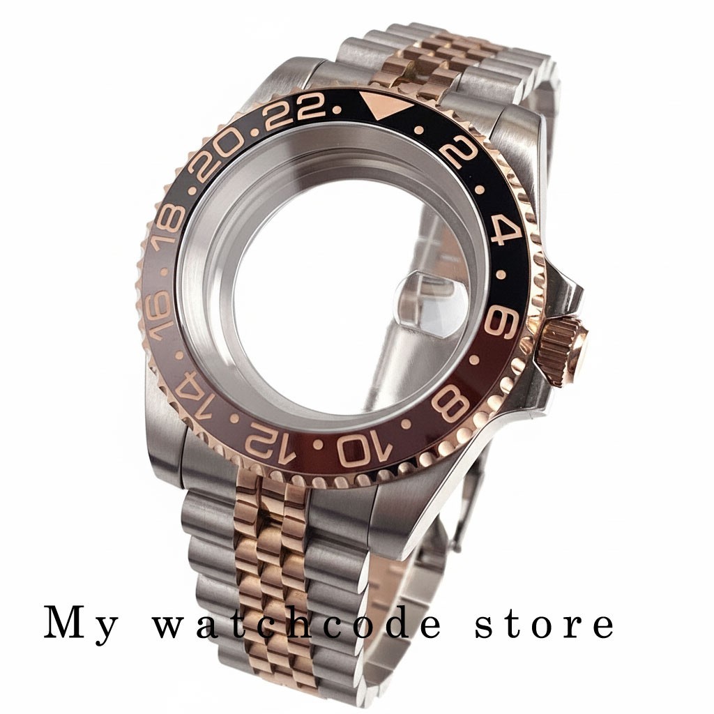 40mm 루트비어 세라믹 베젤 사파이어 글래스 시계 케 - Watch Bezel Insert 리뷰 및 가격