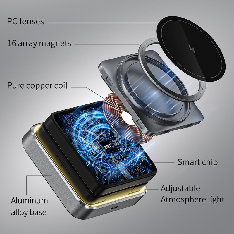 케이블타임 접이식 마그네틱 3 in 1 무선 충전 스탠 - Smartwatch Watches For Iphone 리뷰 및 가격
