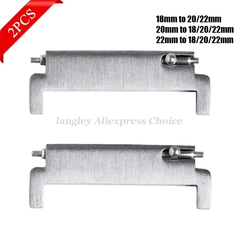 2pcs 시계 밴드 어댑터 20mm ~ 18mm 20m - Replacement Watch Bracelet 리뷰 및 가격